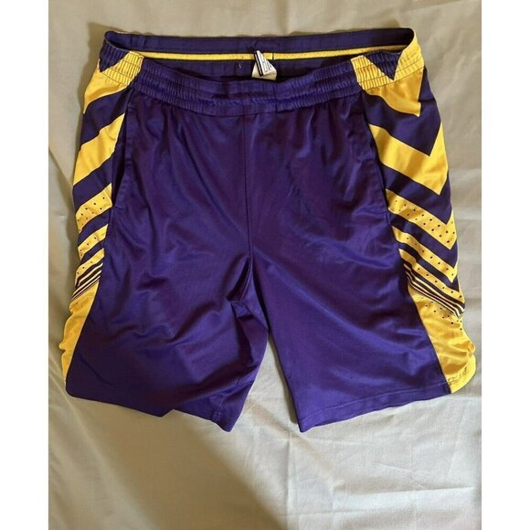 Nike Dri-Fit Basketball Shorts (Med) Vintage LA Lakers Kobe - Picture 2 of 5